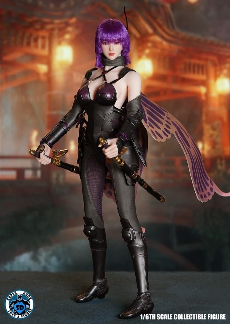 Amazon | 女忍者COSGIRL 関節可動 フィギュア 超柔軟性シームレス素体